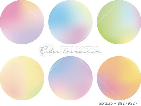 トレンド感のあるグラデーションフレームセット トレンド感のあるグラデーションフレームセット 88279527