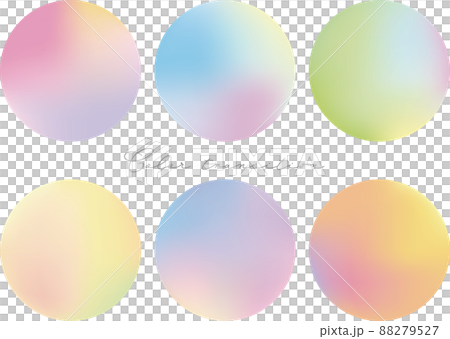 トレンド感のあるグラデーションフレームセット トレンド感のあるグラデーションフレームセット 88279527