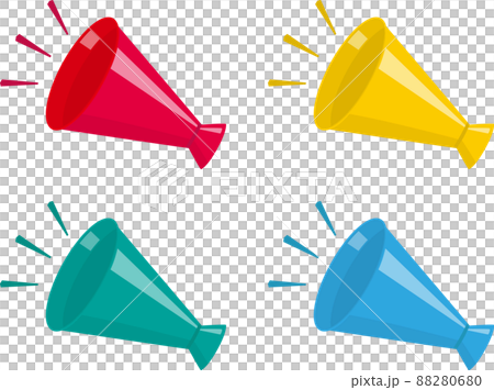 メガホン カラーセット メガホン カラーセット 88280680