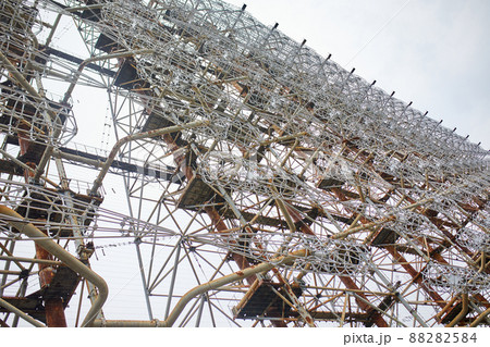 Duga radar system in abandoned military base in Chernobyl 88282584