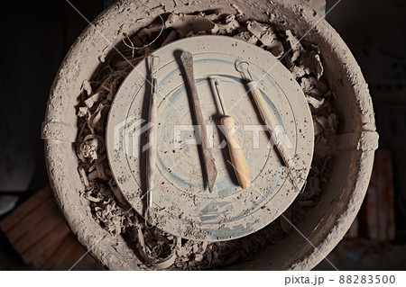 Pottery Tools on wheel Pottery Tools on wheel 88283500