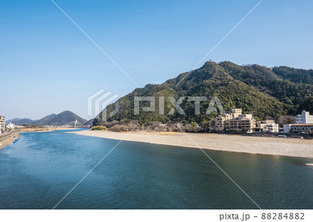 《岐阜県》岐阜市　長良川　金華山　岐阜城 88284882