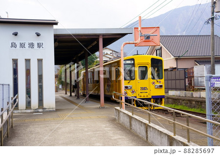 島原港駅／島原鉄道島原鉄道線（長崎県島原市） 88285697