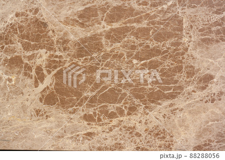 Brown marble texture with cracks. Brown marble tile. Horizontal photo. Brown marble texture with cracks. Brown marble tile. Horizontal photo. 88288056