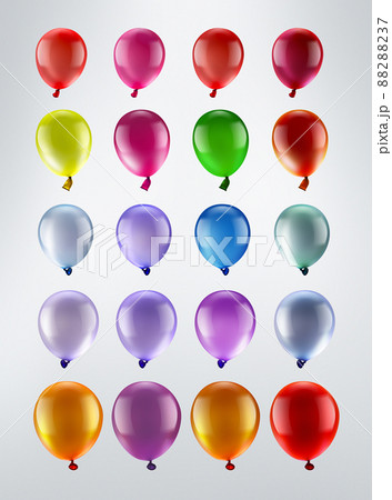 multicolored balloons multicolored balloons 88288237
