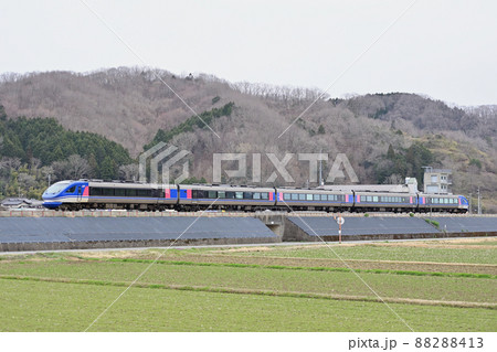 智頭急行智頭線 作用ー平福 智頭急行 HOT7000形 HOT7011 スーパーはくと 智頭急行智頭線 作用ー平福 智頭急行 HOT7000形 HOT7011 スーパーはくと 88288413