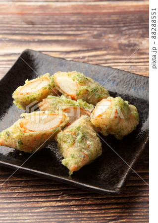 カニカマの磯辺揚げ カニカマの磯辺揚げ 88288551