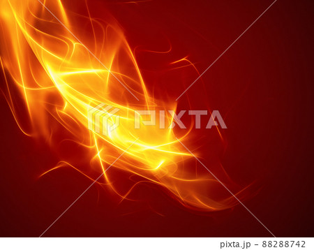 abstract fire backgroundのイラスト素材 PIXTA