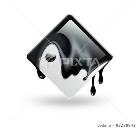 square yin yang 88288943