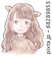 ふんわりヒツジの女の子 88289853