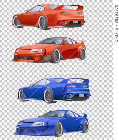 2ドアスポーツカー 88291979