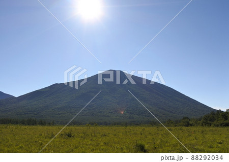 湿原、戦場ヶ原、男体山 湿原、戦場ヶ原、男体山 88292034
