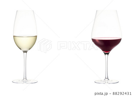 赤ワイン 白ワイン 赤ワイングラス 白ワイングラス 赤ワイン 白ワイン 赤ワイングラス 白ワイングラス 88292431