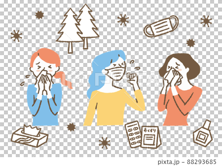 花粉症_set_color 88293685