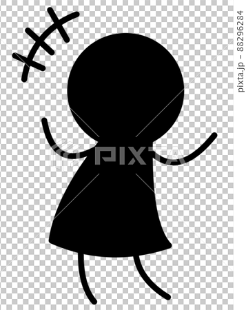 大喜びする棒人間のイラスト素材 88296284