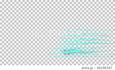CGパーティクル 光の帯を引きながら移動する光点 CGパーティクル 光の帯を引きながら移動する光点 88296387