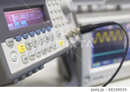Power supplies and electronic measuring devices in the laboratory Power supplies and electronic measuring devices in the laboratory 88298034
