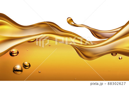 Oil splashes close-up Oil splashes close-up 88302627