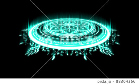 水色の魔法陣 88304366
