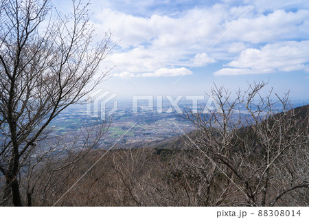 加波山神社（加波山の山頂）から見た景色 88308014