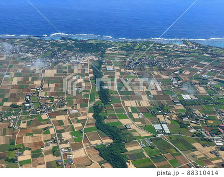 沖縄 宮古島の空撮 沖縄 宮古島の空撮 88310414
