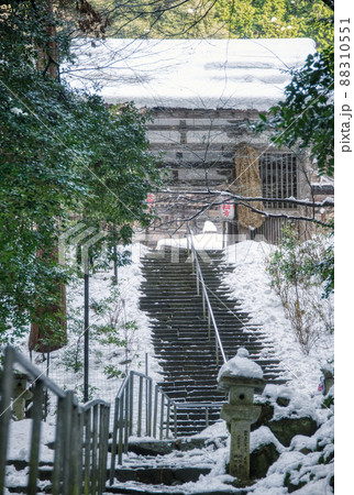 雪の金剛輪寺2022年1月 雪の金剛輪寺2022年1月 88310551