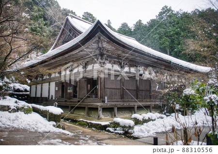雪の金剛輪寺2022年1月 88310556