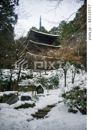 雪の金剛輪寺2022年1月 88310557