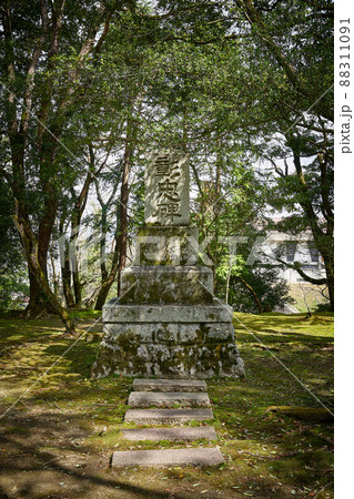 三重県伊賀市　上野公園の彰忠碑 88311091