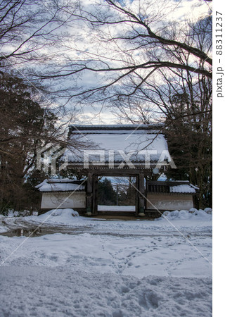 東光寺　雪景色2022年1月 88311237