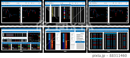 Trading PC screen 88311460
