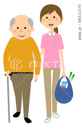 外出介助　買い物同行 88312370