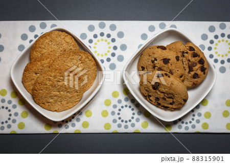 Two different kind of cookies Two different kind of cookies 88315901