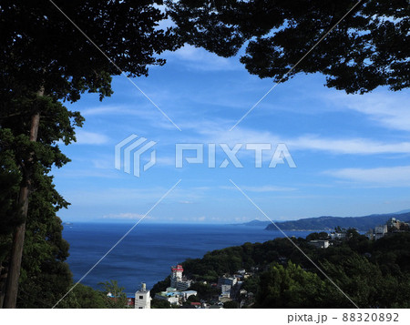 伊豆山神社からの景色 88320892