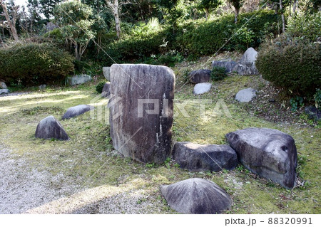 島根県 斐川公園の石庭 島根県 斐川公園の石庭 88320991