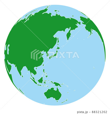 地球、日本・アジア・オセアニア 地球、日本・アジア・オセアニア 88321202