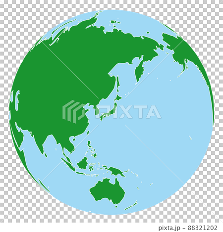 地球、日本・アジア・オセアニア 地球、日本・アジア・オセアニア 88321202