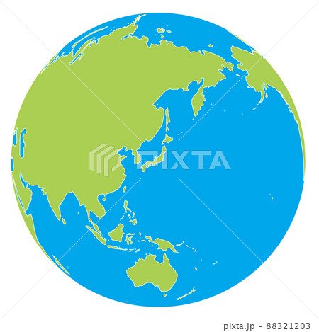 地球、日本・アジア・オセアニア 88321203