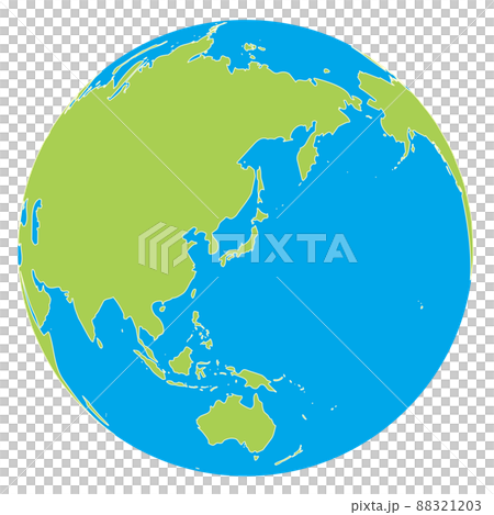 地球、日本・アジア・オセアニア 88321203
