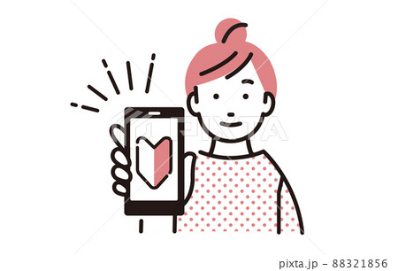 人物 スマホデビューした女の子 88321856