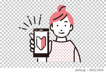 人物 スマホデビューした女の子 88321856