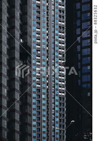 Modern building Exterior Condominium Real Estate Business Modern building Exterior Condominium Real Estate Business 88325632