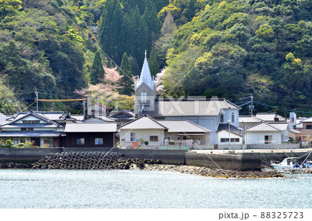 熊本県天草市 世界遺産﨑津カトリック教会 熊本県天草市 世界遺産﨑津カトリック教会 88325723