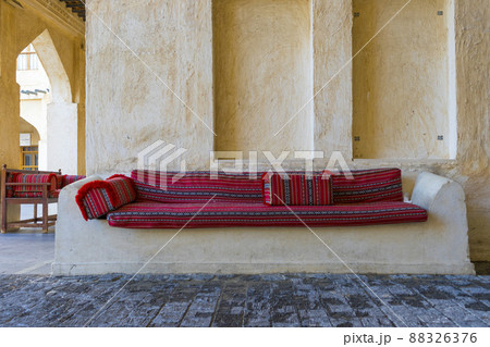 view of Falcon Souq in Doha, Qatar. 88326376