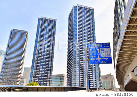 黎明大橋／朝潮運河周辺(東京都中央区)【2022.2】 88328150