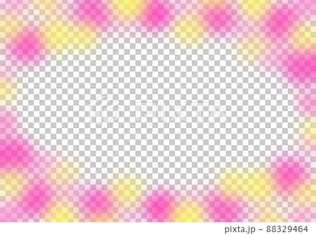 Soft colorful frame of pink and yellow Soft colorful frame of pink and yellow 88329464