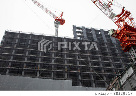 建設中のビル 建設中のビル 88329517