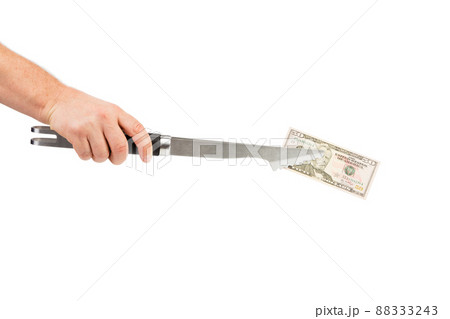 A barbecue fixture as a symbol of corruption. 88333243