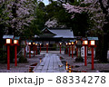 鷲宮神社　春の夜明け6 88334278