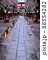 鷲宮神社　春の夜明け3 88334282